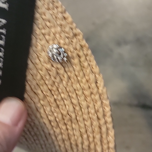 Helen Kaminski Bianca Natural Woven Visor - Picture 3 of 7